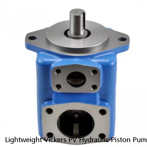 Lightweight Vickers PV Hydraulic Piston Pump For Metallurgical Machinery